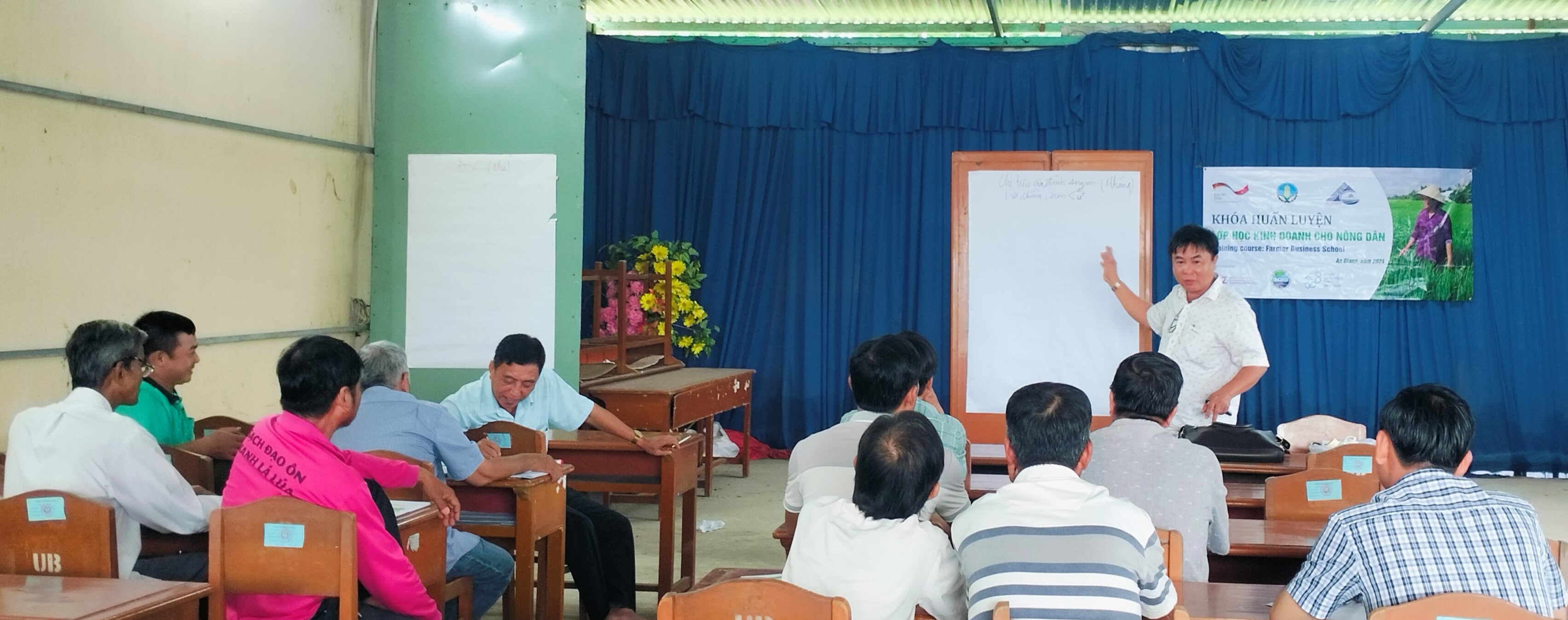 Chi Cục Phát triển Nông thôn An Giang tập huấn nâng cao năng lực lúa gạo cho các Hợp Tác xã nông nghiệp huyện Phú Tân