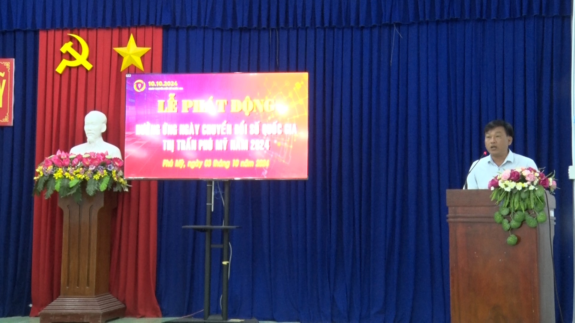 Phú Tân phát động hưởng ứng ngày chuyển đổi số quốc gia năm 2024
