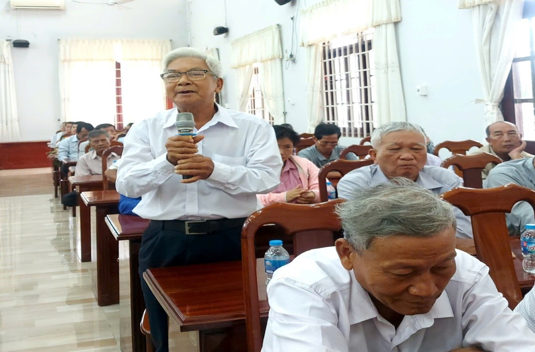 Phú Tân tổ chức Hội nghị “ Công an lắng nghe ý kiến nhân dân” năm 2024