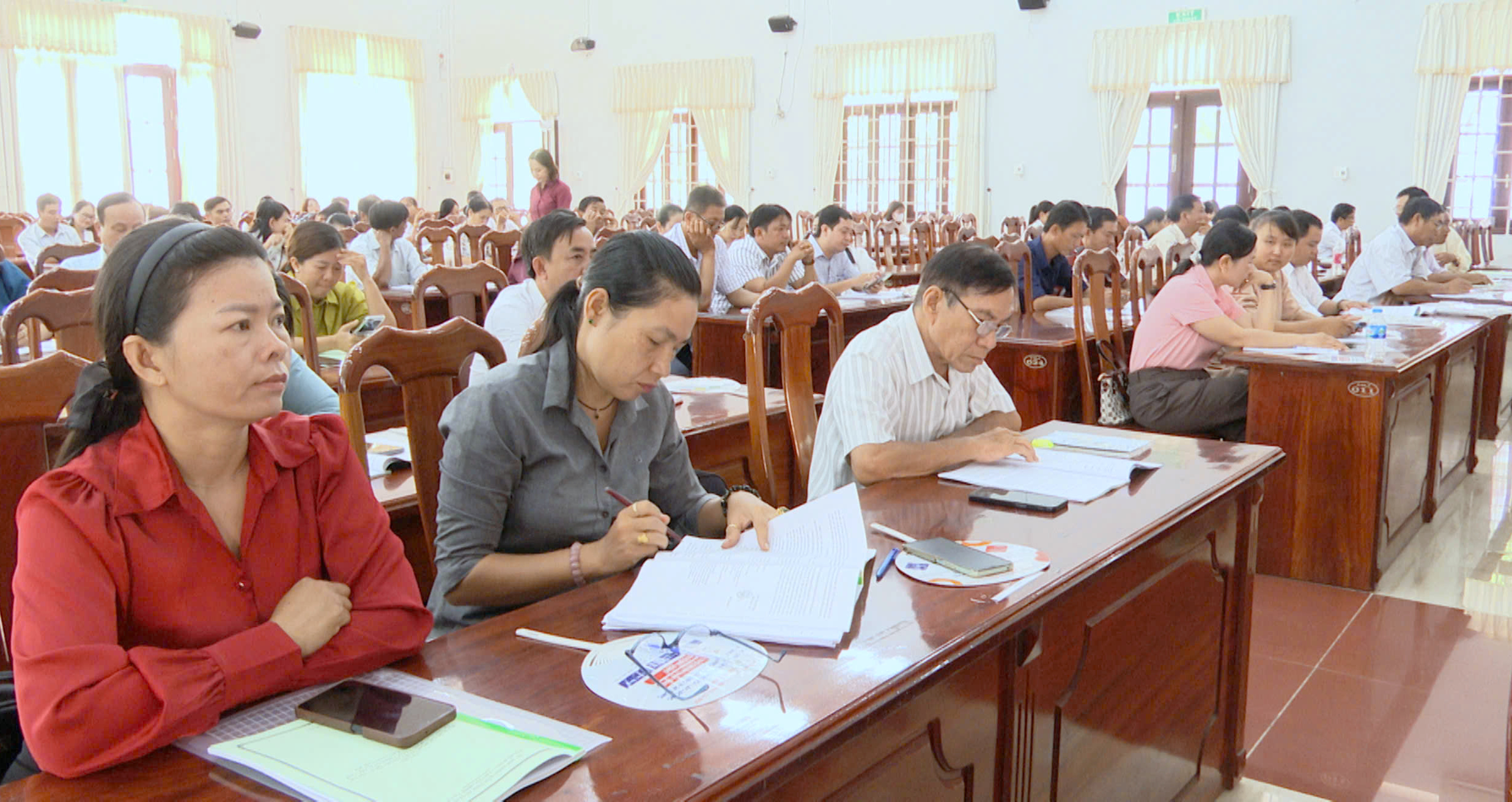 Sở Lao động – Thương binh và Xã hội tỉnh An Giang tuyên truyền thông tin thị trường lao động và chính sách việc làm tại Phú Tân