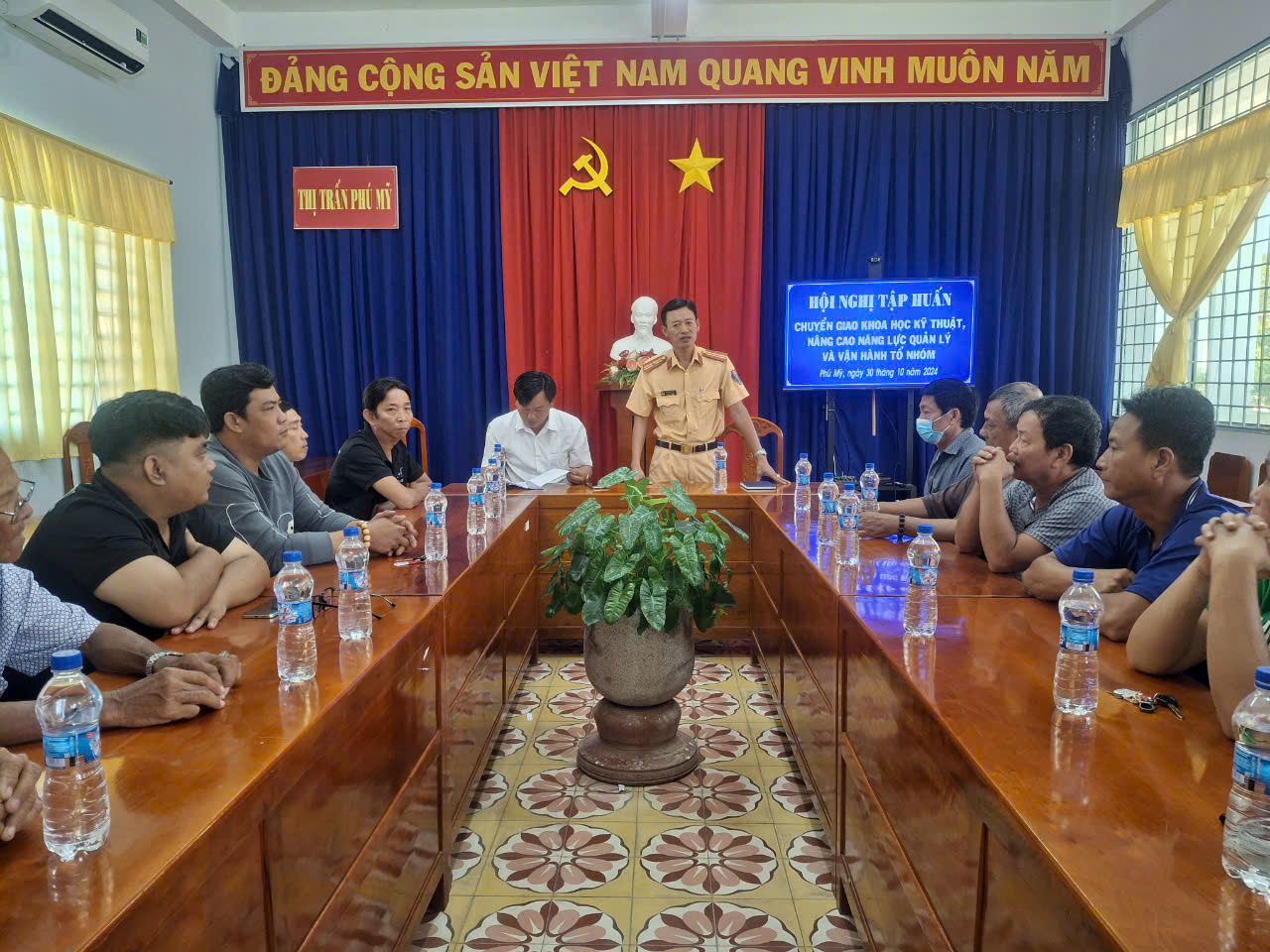 Phú Mỹ tập huấn chuyển giao khoa học kỹ thuật, nâng cao năng lực quản lý và vận hành tổ nhóm
