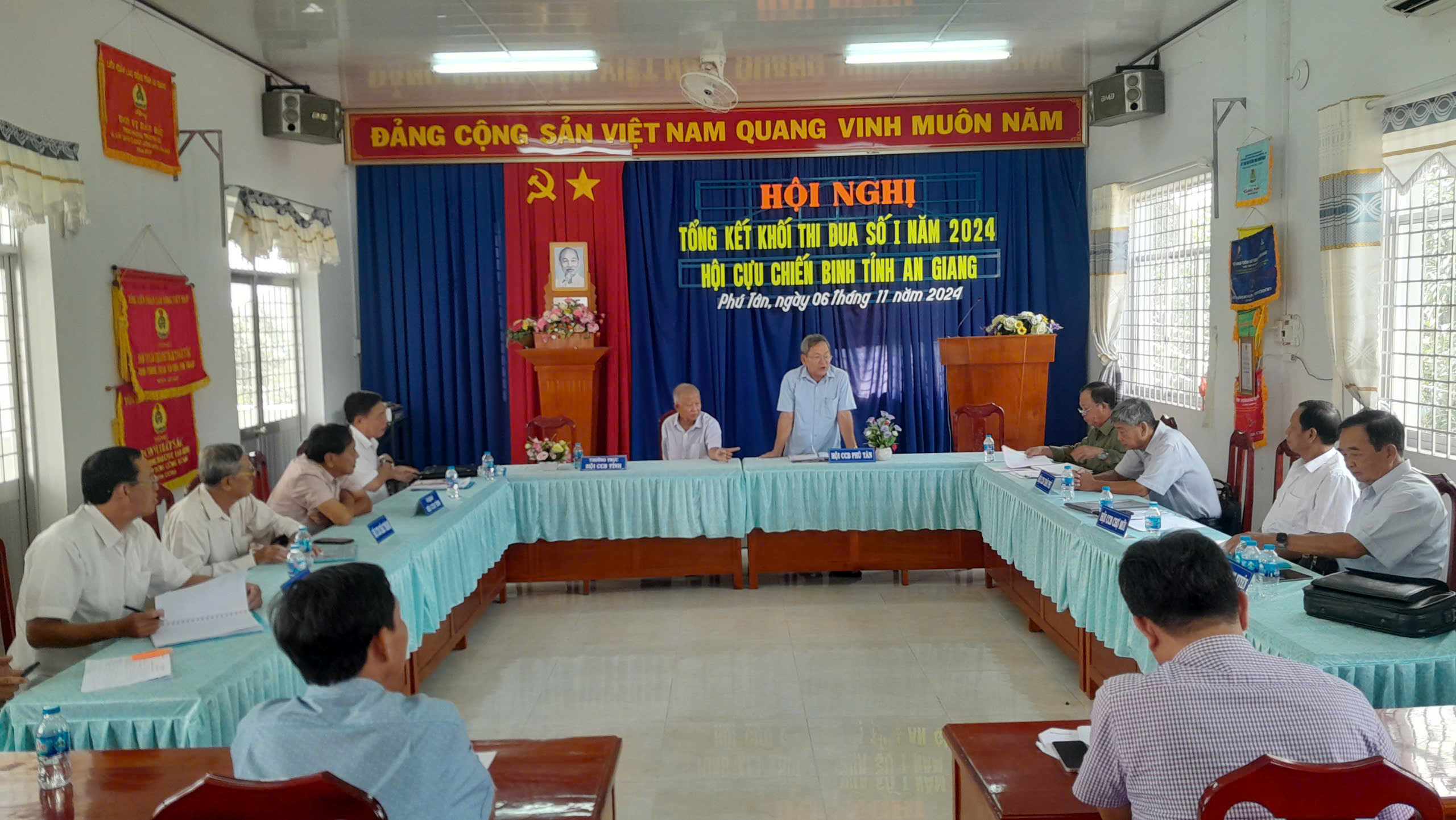 Khối thi đua số 1, Hội CCB tỉnh An Giang tổng kết phong trào thi đua “Cựu chiến binh gương mẫu” năm 2024