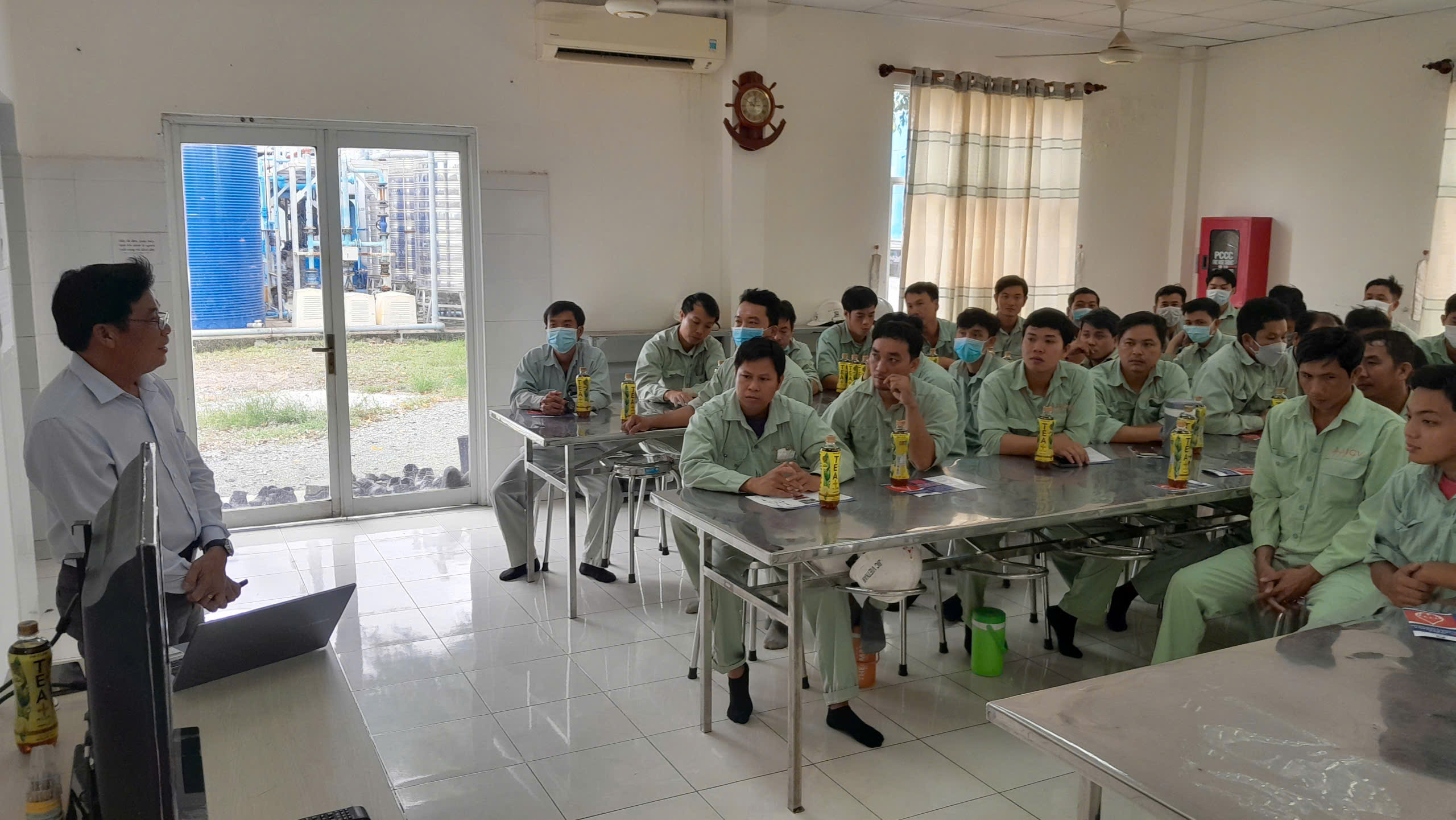 Liên đoàn Lao động tỉnh An Giang tuyên truyền pháp luật cho công nhân người lao động Công ty JIC Việt Nam