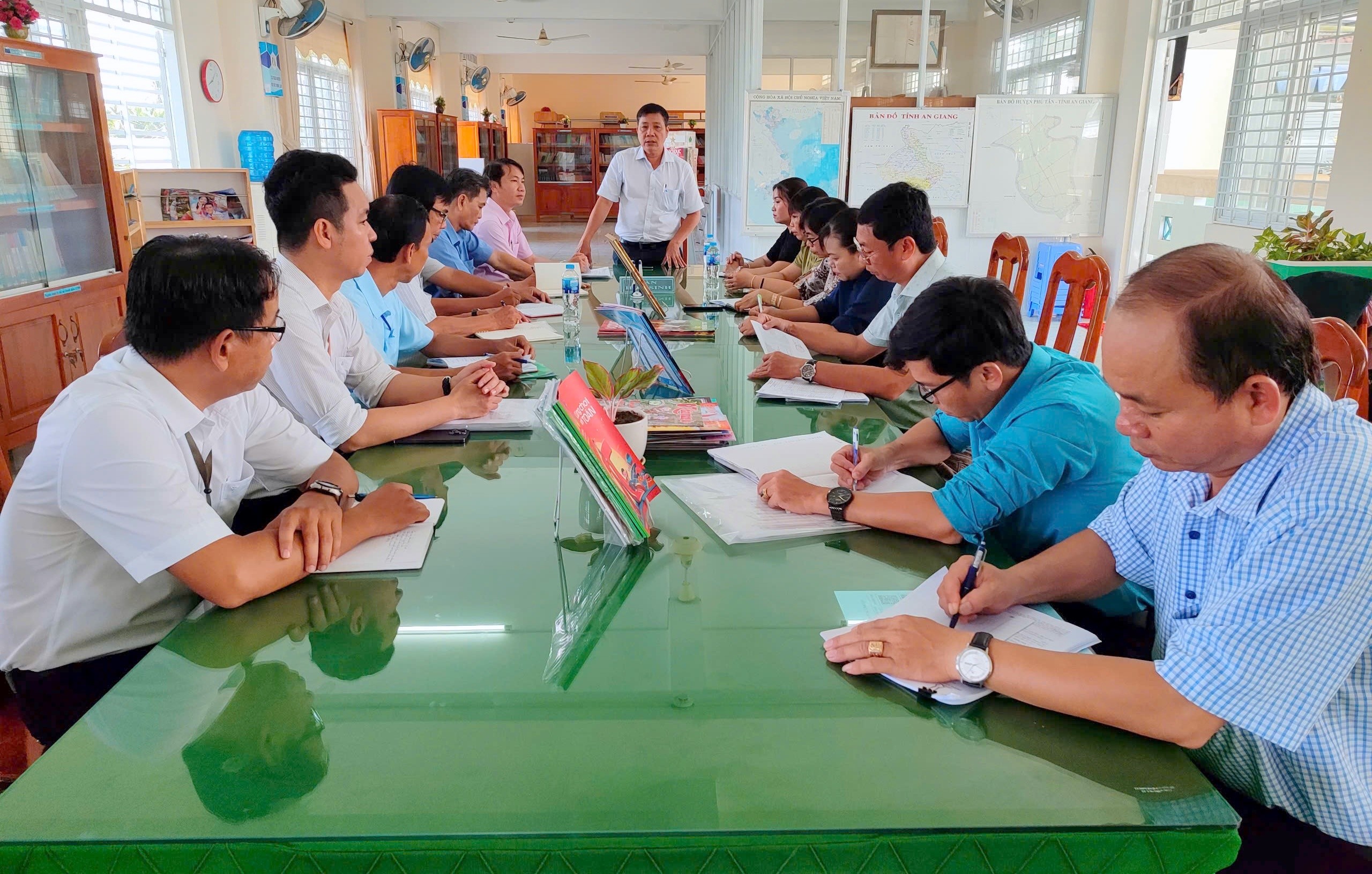 Kiểm tra việc tổ chức, thực hiện “Tháng hành động vì sự nghiệp giáo dục" năm 2024 