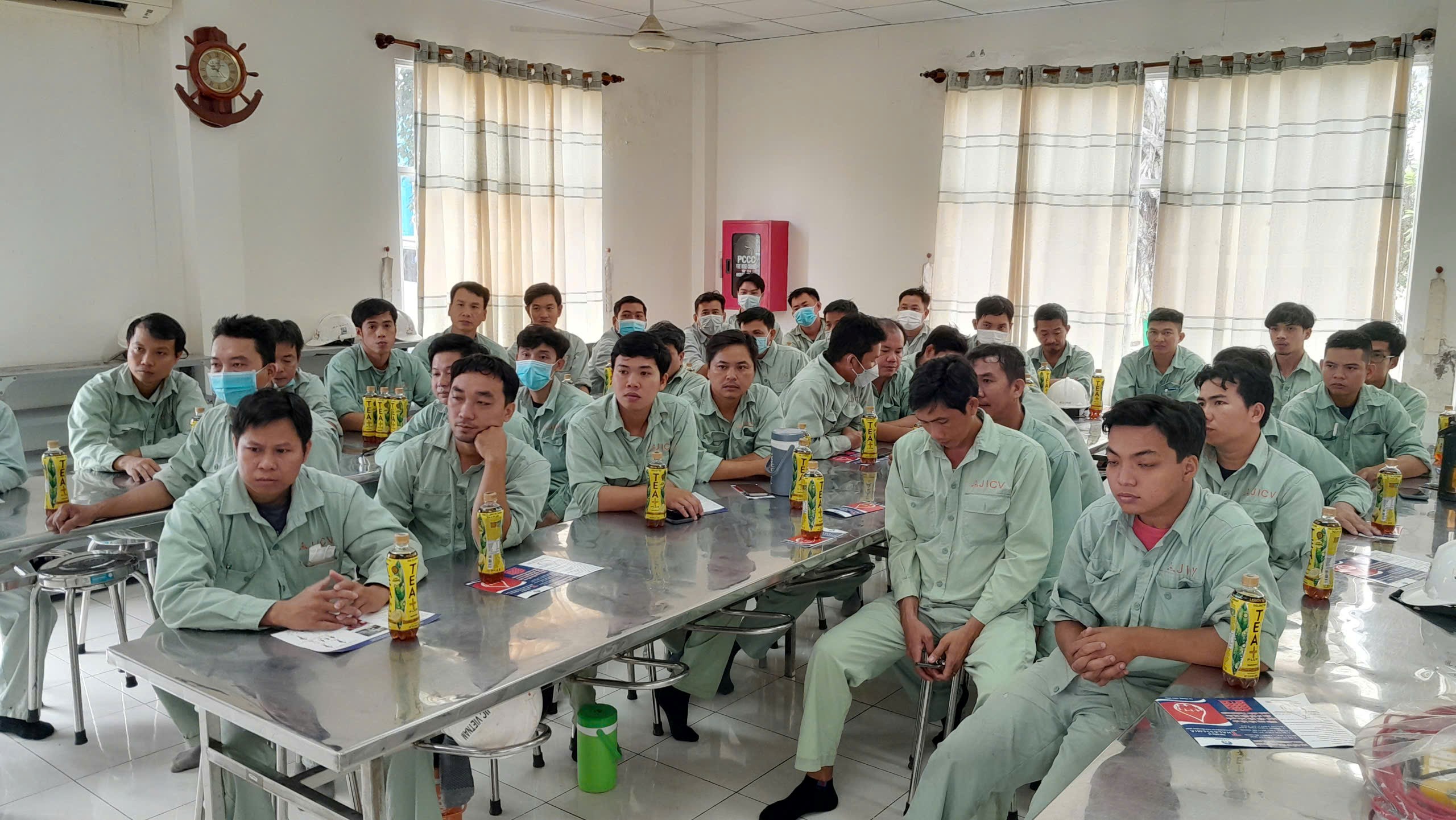 Liên đoàn Lao động tỉnh An Giang tuyên truyền pháp luật cho công nhân người lao động Công ty JIC Việt Nam