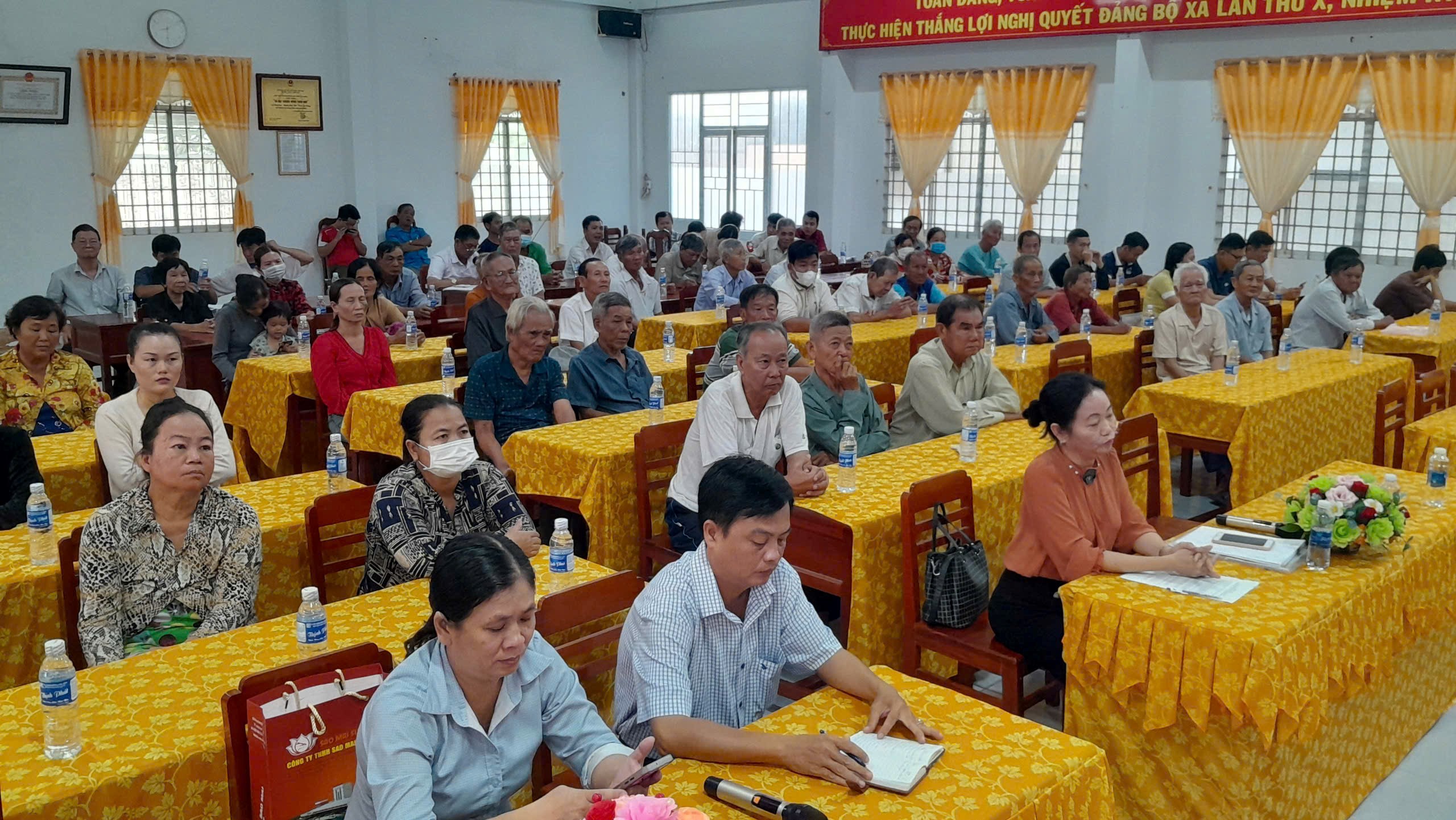 UBMTTQVN tỉnh An Giang truyền thông Cuộc vận động “Người Việt Nam ưu tiên dùng hàng Việt Nam” tại Phú Tân